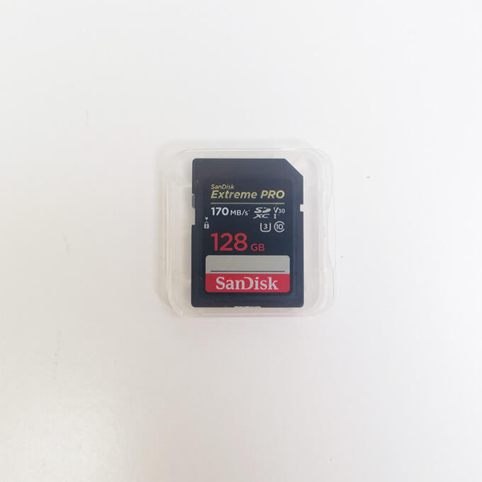 [대여] 샌디스크 Extreme Pro SDXC 128GB (170MB/s UHS-I U3) sd 메모리 카드 대여