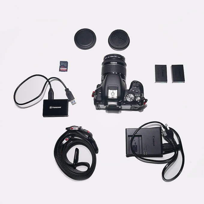 [대여] 캐논 EOS 200D 카메라 DSLR 초보자 (+번들렌즈)