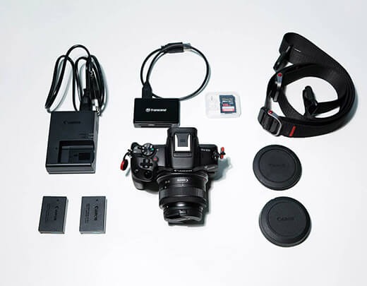 [대여] 캐논 EOS R50 미러리스 카메라 (+번들렌즈)